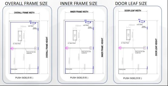 hollow metal door standard drawings asicofiredoor supplier
